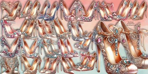 Ladies Shoes 2 Clip Art