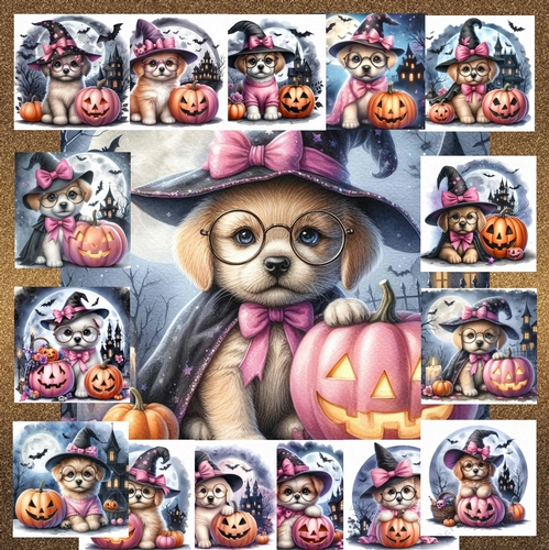 Halloween Pups 