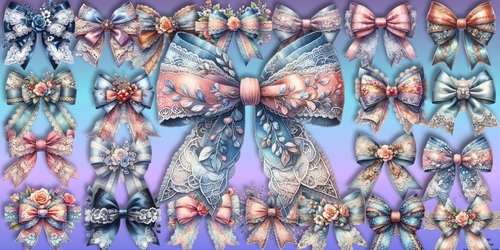 Lace Bows 2