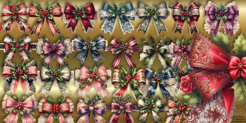 Christmas Bows 