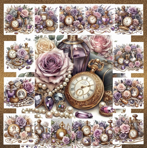 Floral Pocket Watch 1