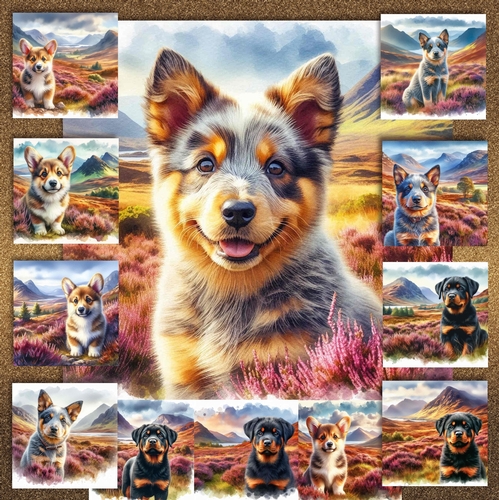 Highland Walk  Pups 1