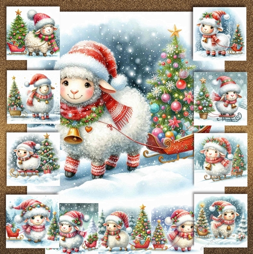 Festive Sheep 