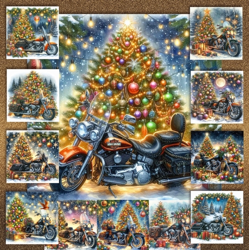 Festive Motorbike 1