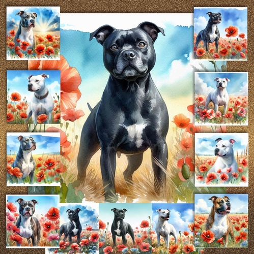 Poppy Field Dogs 5