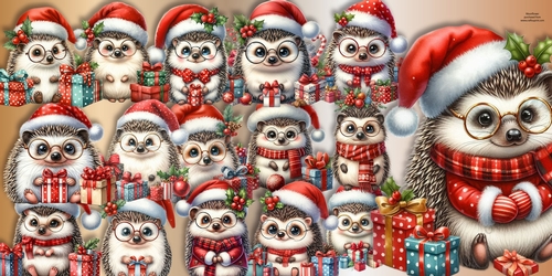 Festive Headgies Clipart
