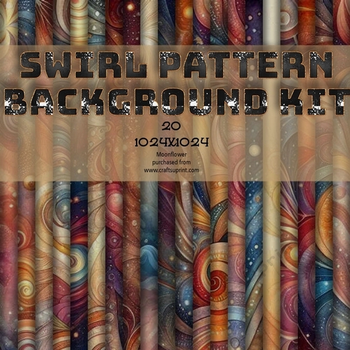 Swirl Pattern Background Kit 