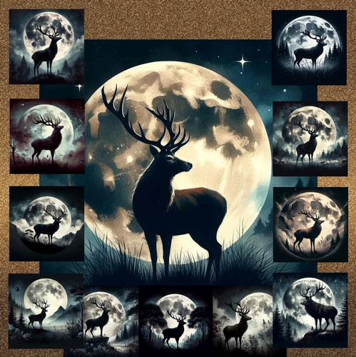 Moonlight Stag