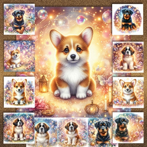 Sparkle Bubble Pups 14
