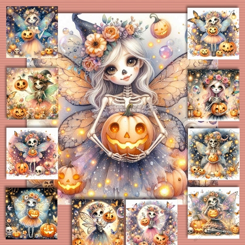 Halloween Skelly Fairy 2