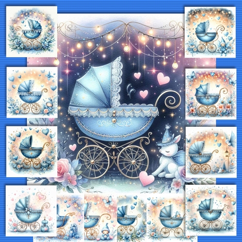 Blue Prams