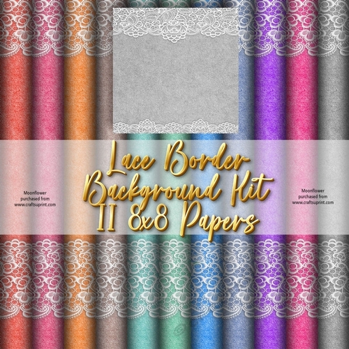 Lace Border Background Kit 
