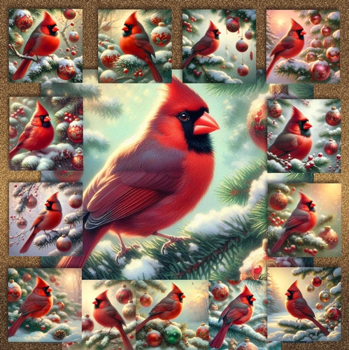 Festive Cardinal 1
