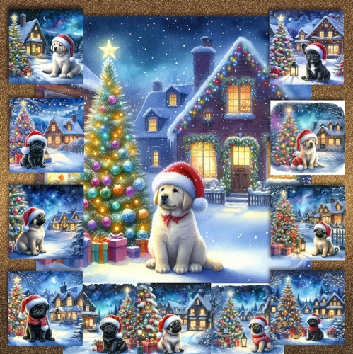 Christmas Tree Pups 5