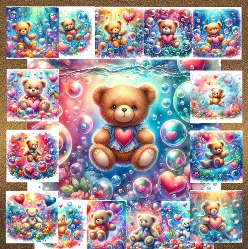 Under Water Bubble Bears