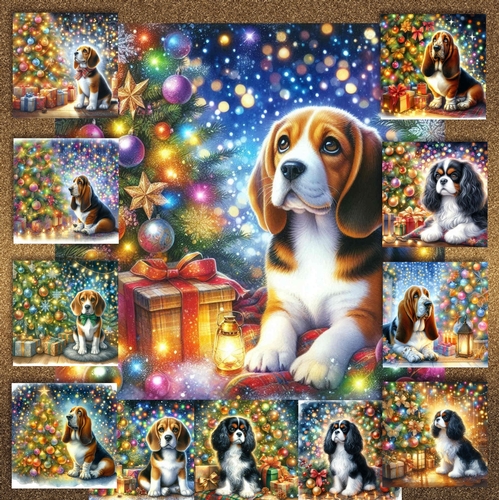 O Christmas Tree Dogs 7