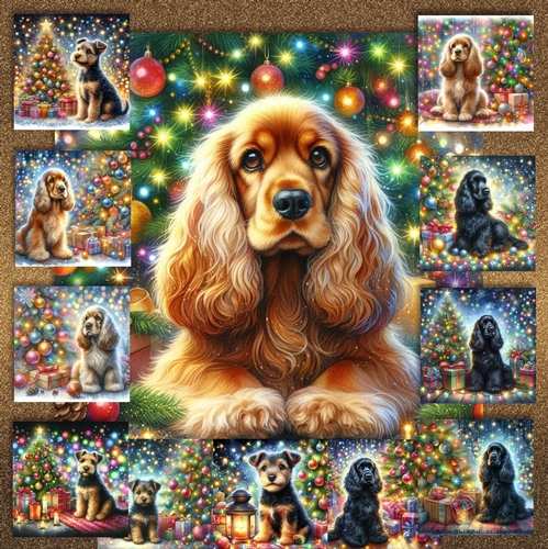 O Christmas Tree Dogs 14