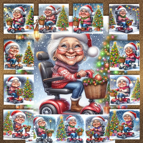 Christmas Scooter Ladies 2