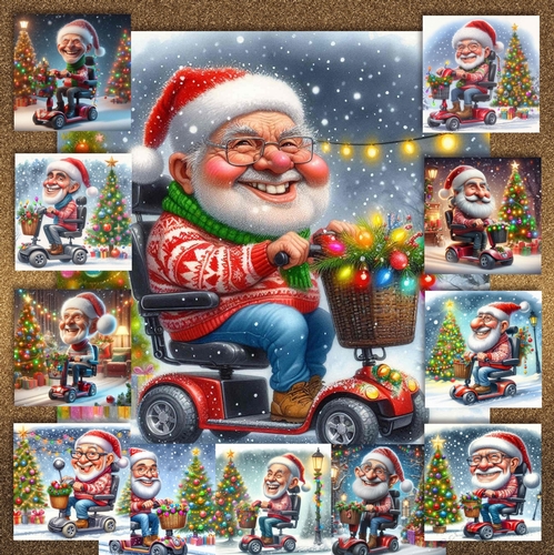 Christmas Scooter Male 1