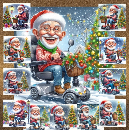 Christmas Scooter Male 2