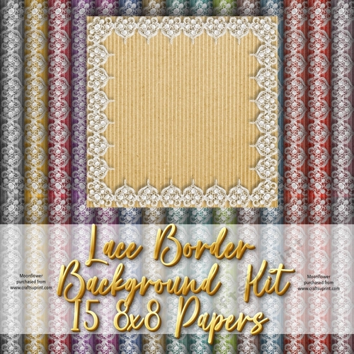 Lace Border Background Kit 