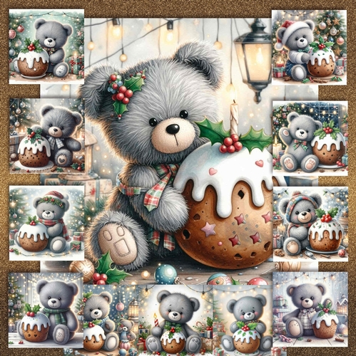 Christmas Pud Bear