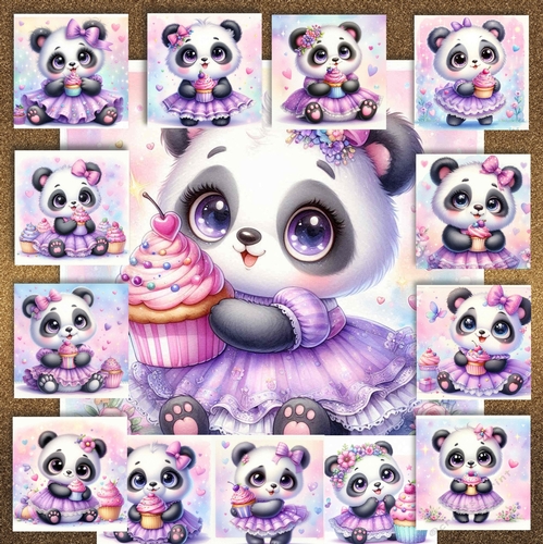 Cupcake Panda