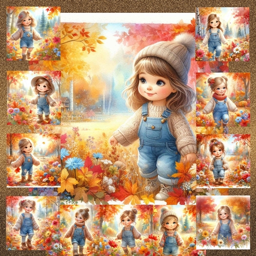 Little Autumn Girl 