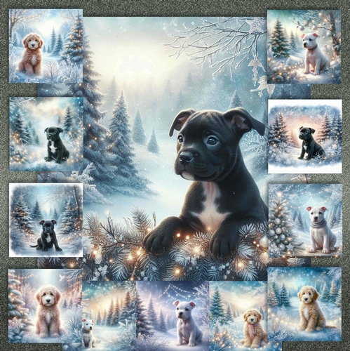 Winter Wonderland Pups 6