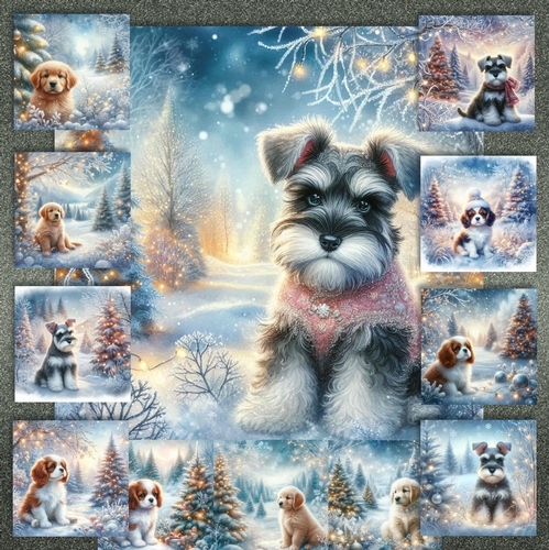 Winter Wonderland Pups 8