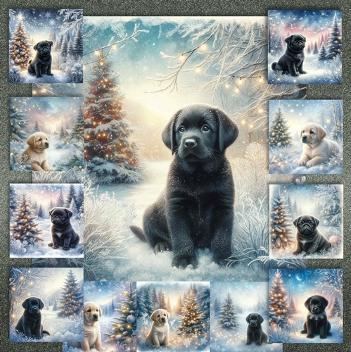 Winter Wonderland Pups 12
