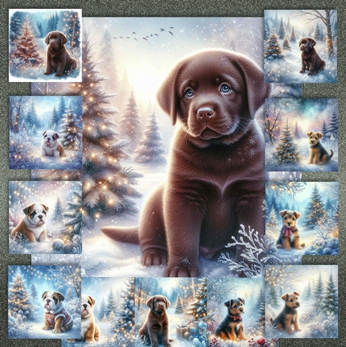 Winter Wonderland Pups 13