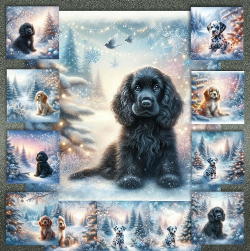 Winter Wonderland Pups 14
