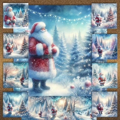 Winter Wonderland Santa 