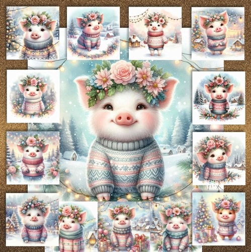 Christmas Piglet