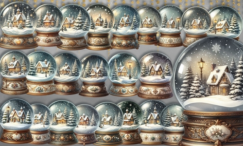 Vintage Snowglobes 