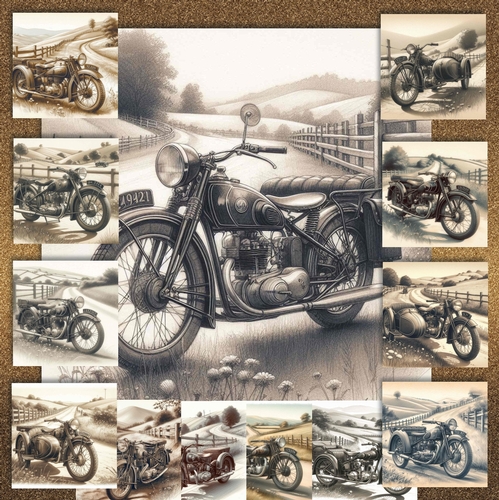 Vintage Bikes Trikes & Sidecars