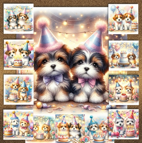 Birthday Pups