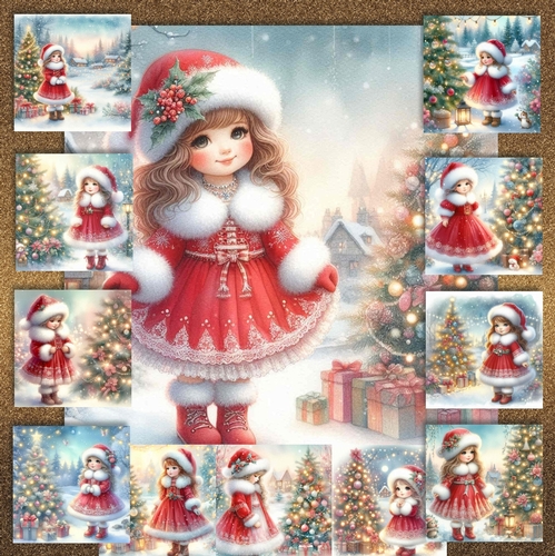 Little Christmas Girl 
