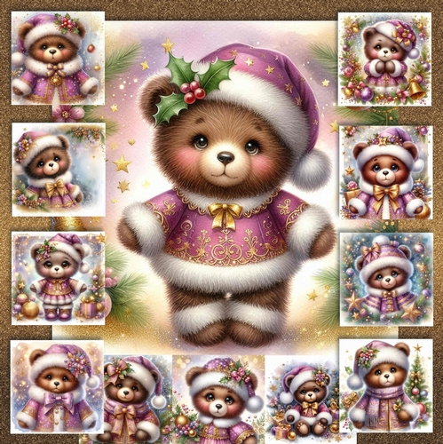 Christmas Teddy 1