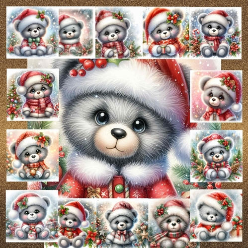 Christmas Teddy 4