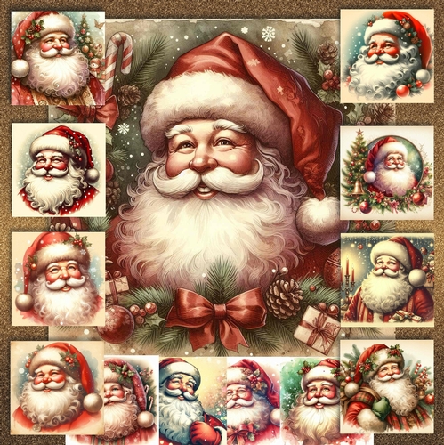 Vintage Santa 