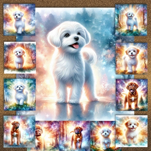 Dreamy Forest Pups 1