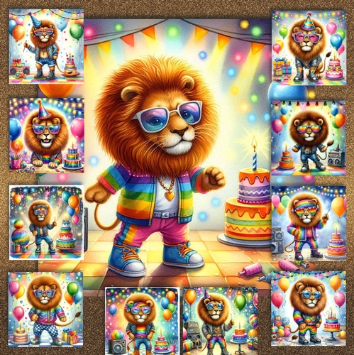 Lion  Birthday Wishes