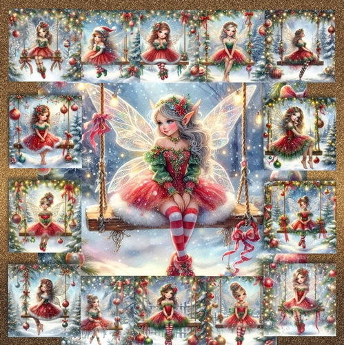Christmas Swing Fairies 
