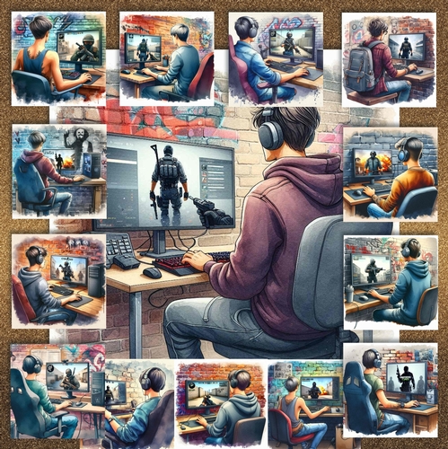 Male Gamer 