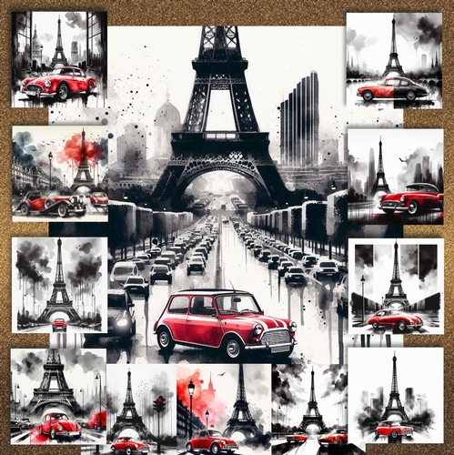 Colour Pop Paris Cars