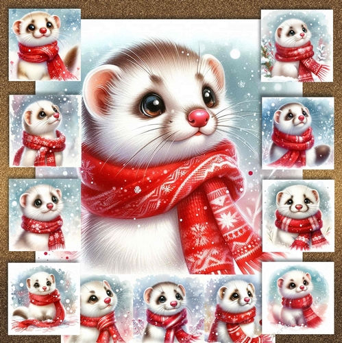 Winter Stoat 