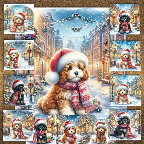 Charming Christmas Street  Pups 6