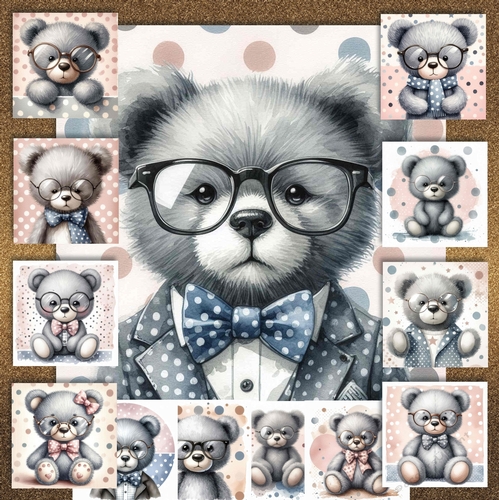 Pencil Drawn Bears 2